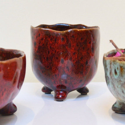 Handmade Glazed Ceramic Pot