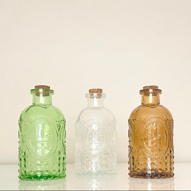 Apothecary Glass Jar with Cork Lid
